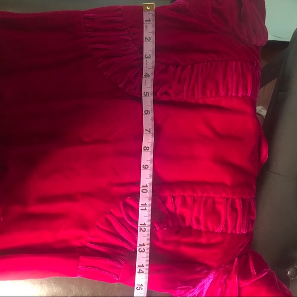 Absolutely stunning vintage velvet evening gown - Picture 2 of 11